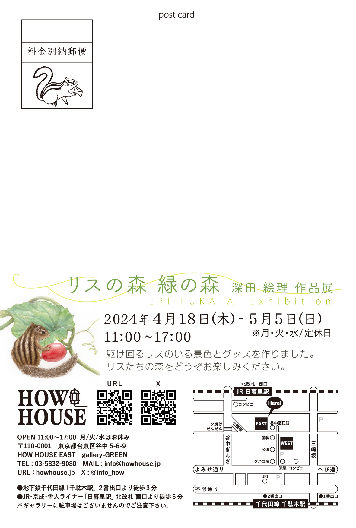 「リスの森 緑の森」